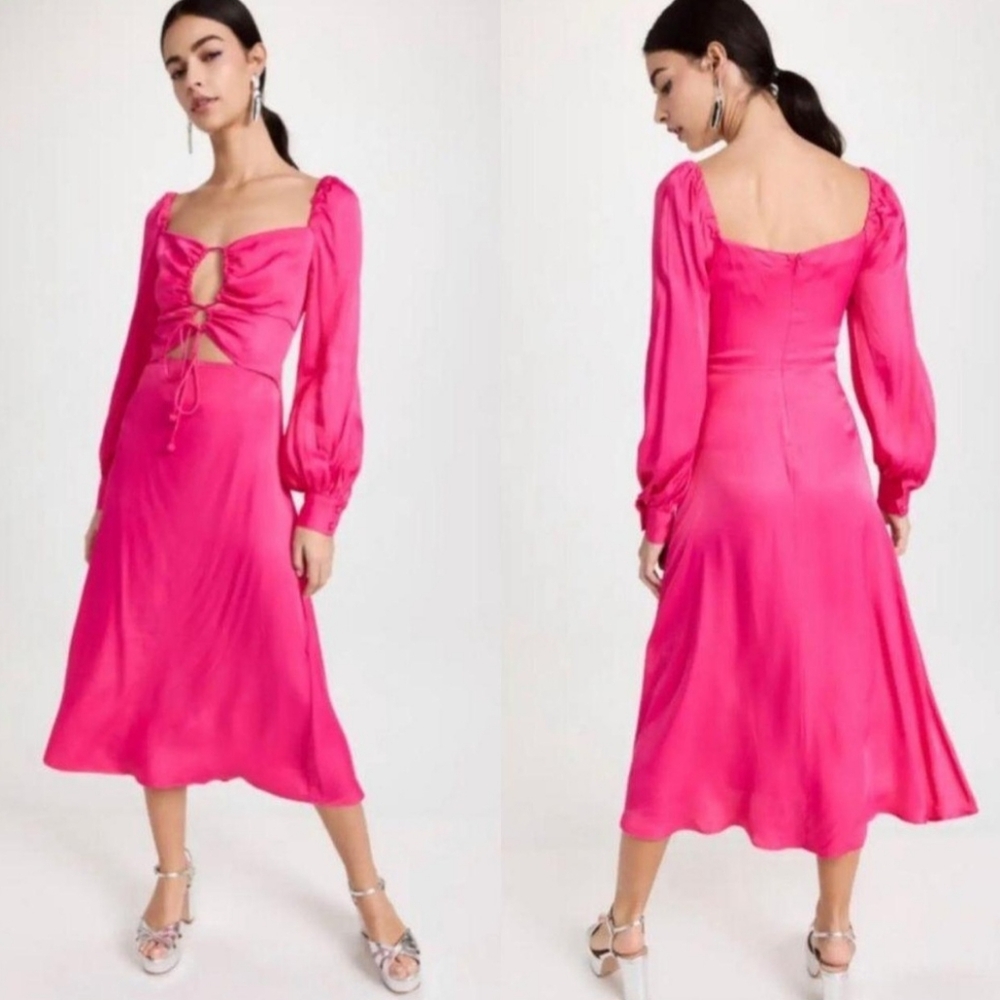 Farm Rio Cutout Maxi Dress